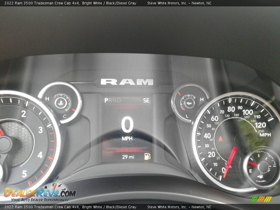 2022 Ram 3500 Tradesman Crew Cab 4x4 Gauges Photo #20