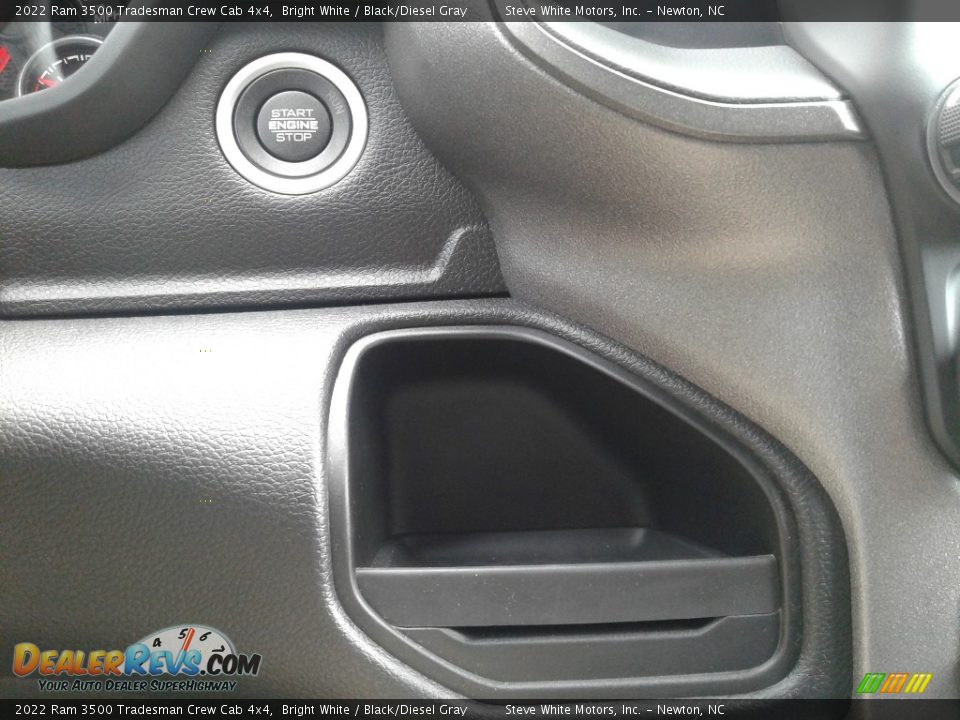 2022 Ram 3500 Tradesman Crew Cab 4x4 Bright White / Black/Diesel Gray Photo #21