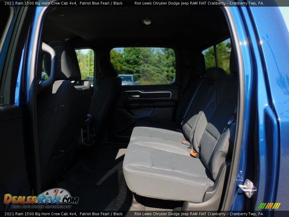 2021 Ram 1500 Big Horn Crew Cab 4x4 Patriot Blue Pearl / Black Photo #12