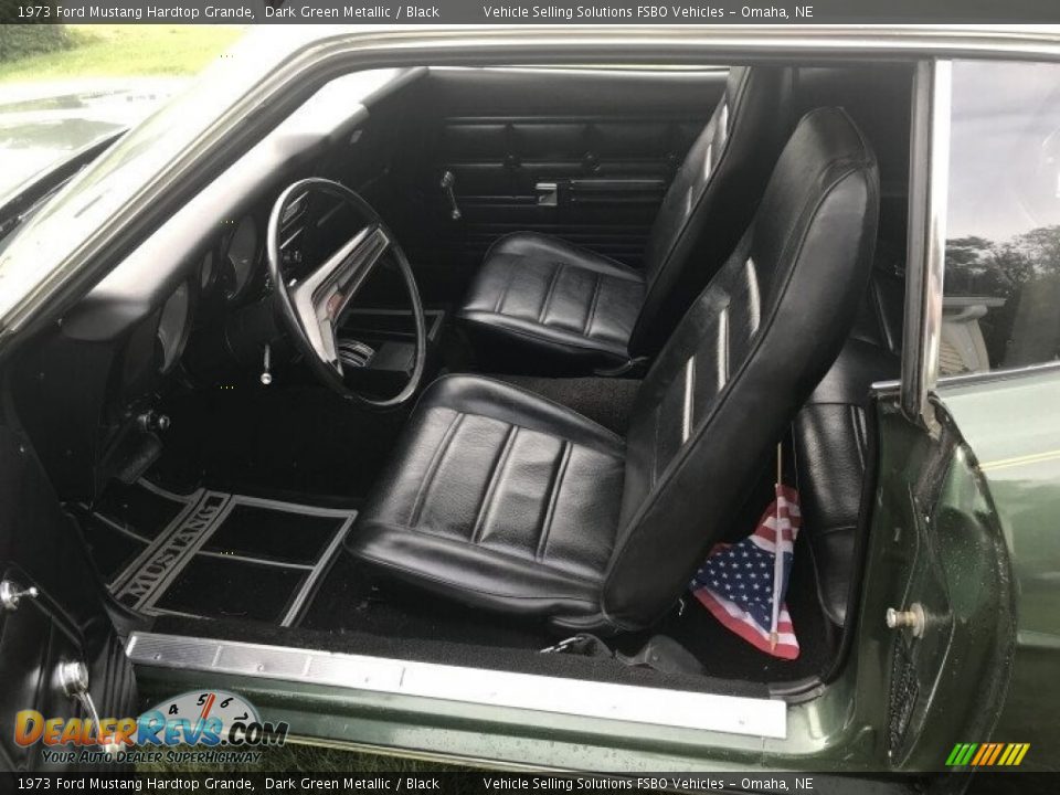 Front Seat of 1973 Ford Mustang Hardtop Grande Photo #3