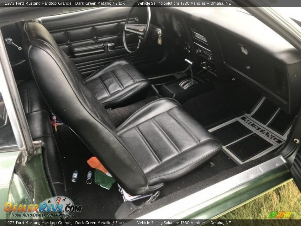 Front Seat of 1973 Ford Mustang Hardtop Grande Photo #5