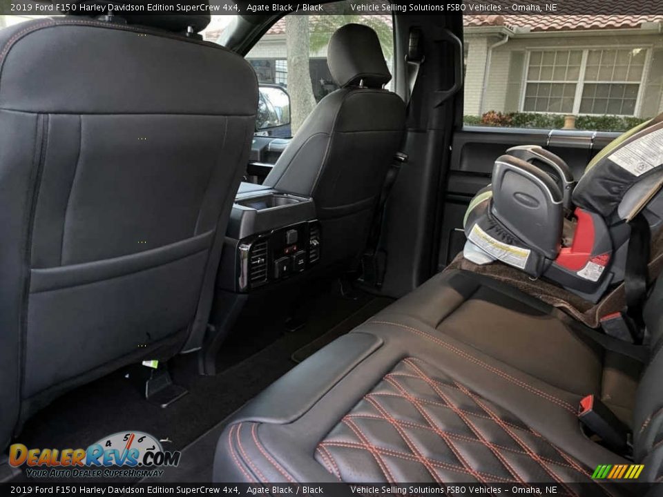 Rear Seat of 2019 Ford F150 Harley Davidson Edition SuperCrew 4x4 Photo #4