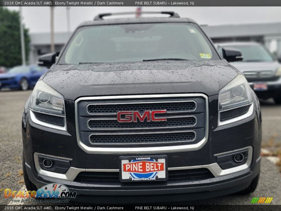 2016 GMC Acadia SLT AWD Ebony Twilight Metallic / Dark Cashmere Photo #2