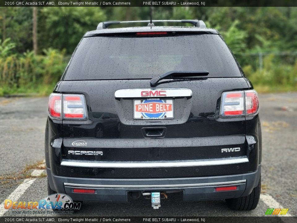 2016 GMC Acadia SLT AWD Ebony Twilight Metallic / Dark Cashmere Photo #5