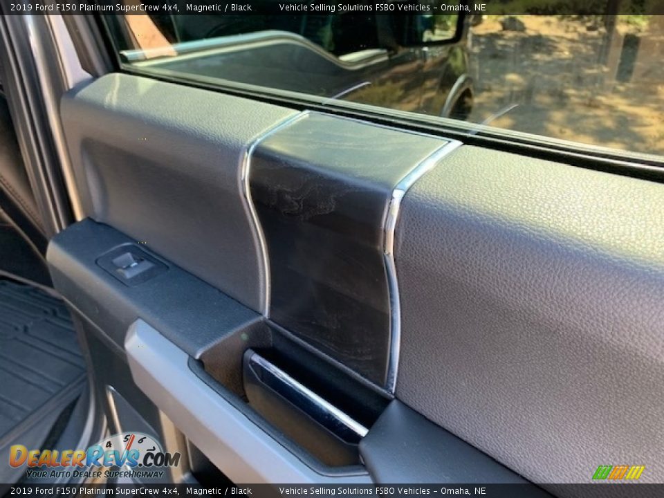 2019 Ford F150 Platinum SuperCrew 4x4 Magnetic / Black Photo #15