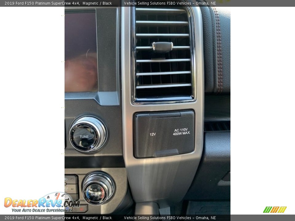 2019 Ford F150 Platinum SuperCrew 4x4 Magnetic / Black Photo #27