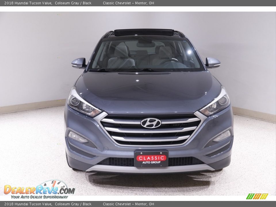 2018 Hyundai Tucson Value Coliseum Gray / Black Photo #2