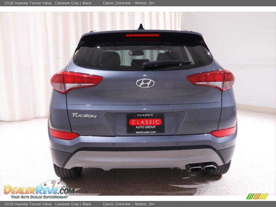 2018 Hyundai Tucson Value Coliseum Gray / Black Photo #17