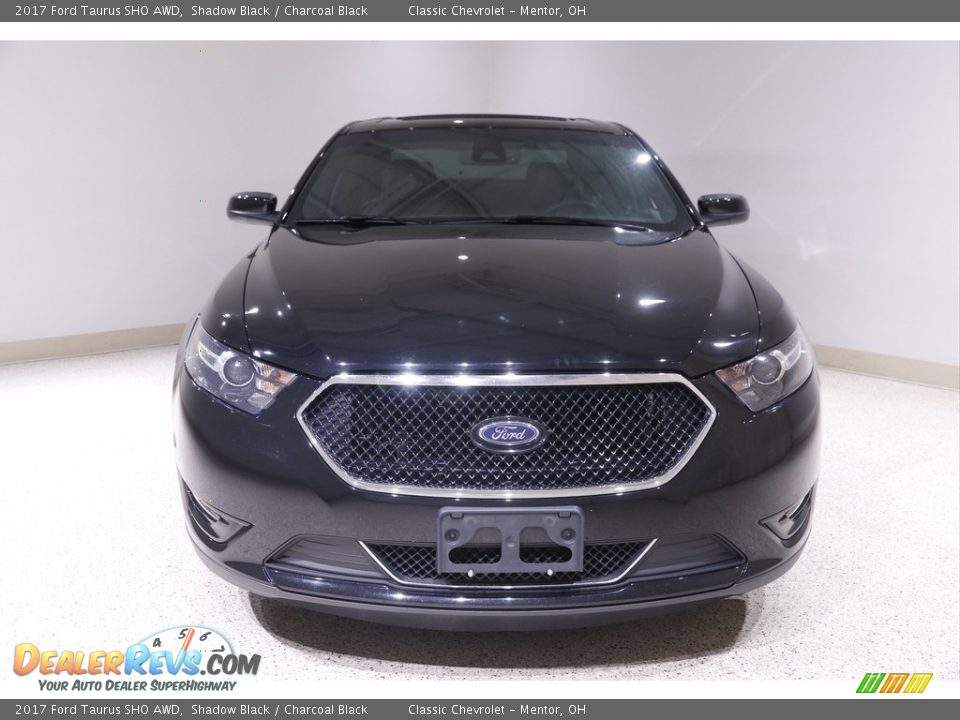 2017 Ford Taurus SHO AWD Shadow Black / Charcoal Black Photo #2