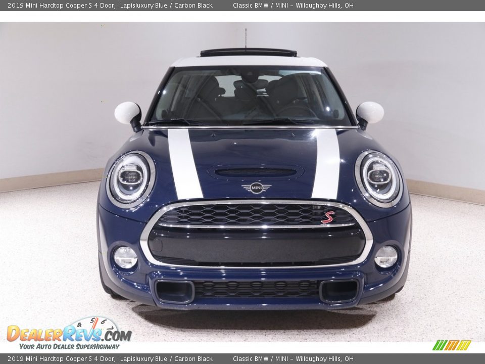 2019 Mini Hardtop Cooper S 4 Door Lapisluxury Blue / Carbon Black Photo #2