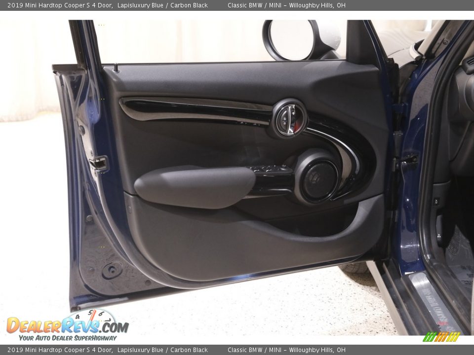 2019 Mini Hardtop Cooper S 4 Door Lapisluxury Blue / Carbon Black Photo #4