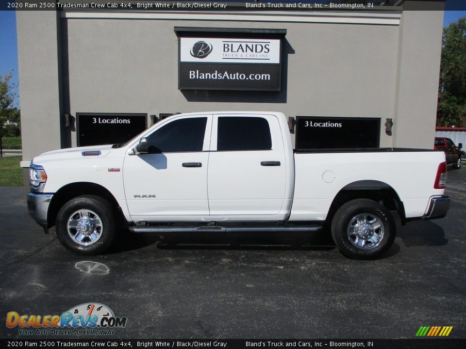 2020 Ram 2500 Tradesman Crew Cab 4x4 Bright White / Black/Diesel Gray Photo #1