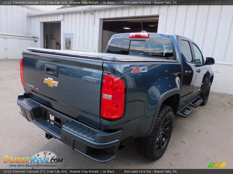 2019 Chevrolet Colorado Z71 Crew Cab 4x4 Shadow Gray Metallic / Jet Black Photo #2