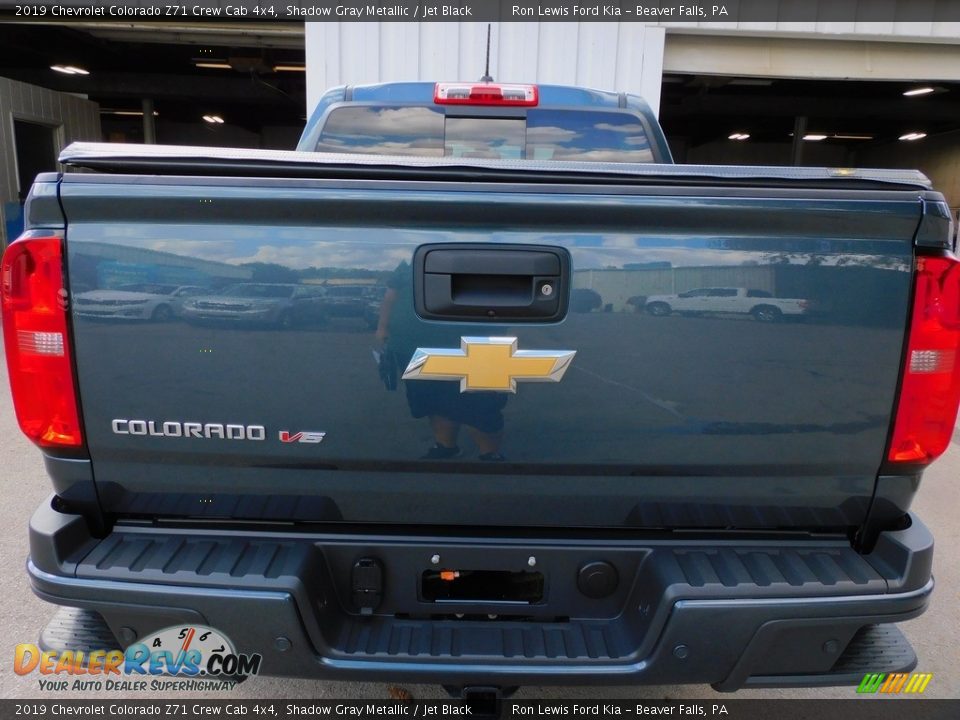 2019 Chevrolet Colorado Z71 Crew Cab 4x4 Shadow Gray Metallic / Jet Black Photo #3