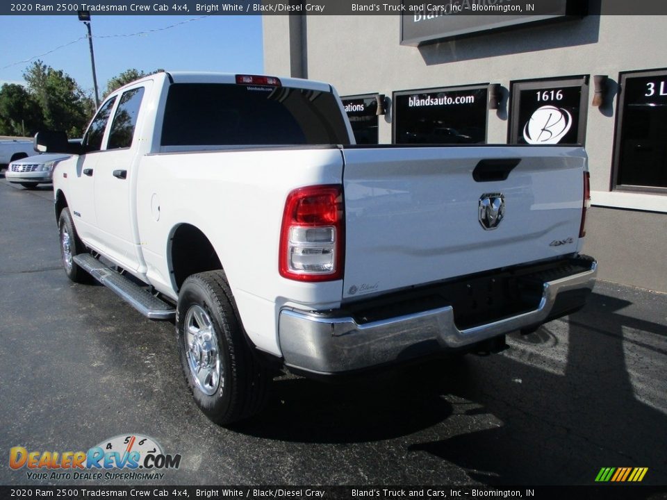 2020 Ram 2500 Tradesman Crew Cab 4x4 Bright White / Black/Diesel Gray Photo #3