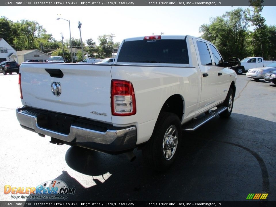 2020 Ram 2500 Tradesman Crew Cab 4x4 Bright White / Black/Diesel Gray Photo #4