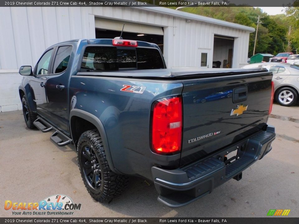 2019 Chevrolet Colorado Z71 Crew Cab 4x4 Shadow Gray Metallic / Jet Black Photo #5