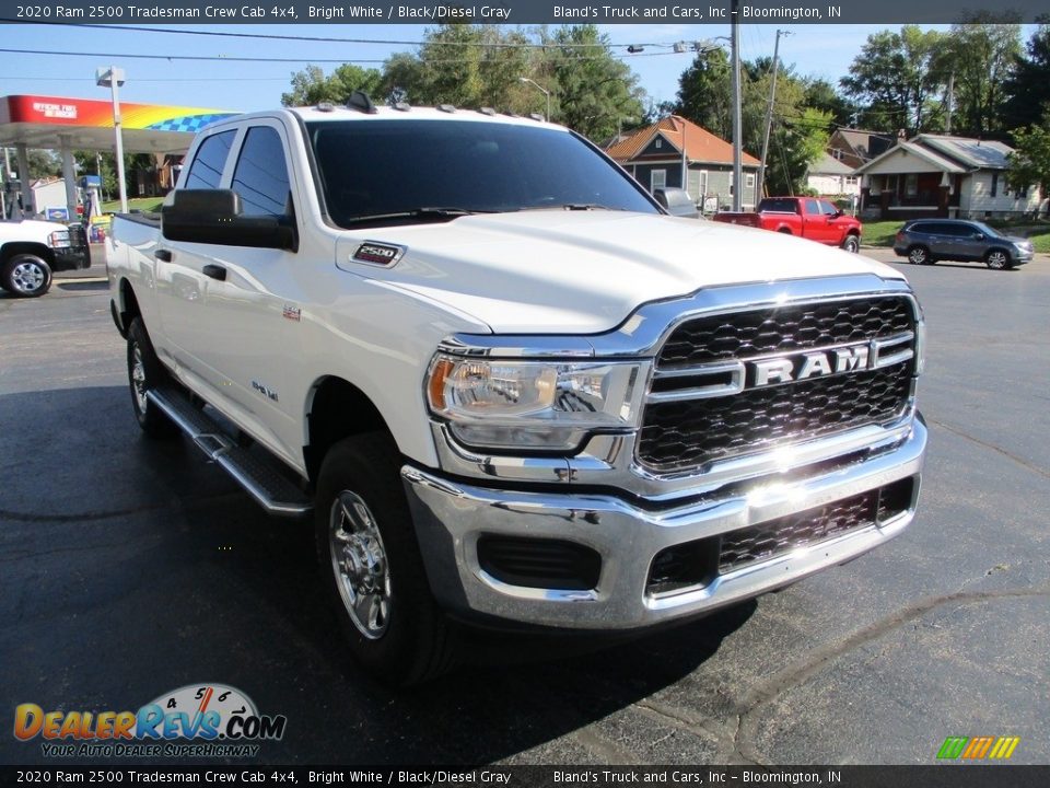 2020 Ram 2500 Tradesman Crew Cab 4x4 Bright White / Black/Diesel Gray Photo #5