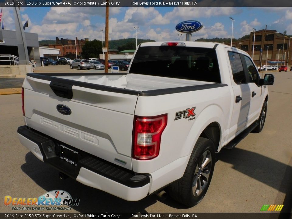 2019 Ford F150 STX SuperCrew 4x4 Oxford White / Earth Gray Photo #2