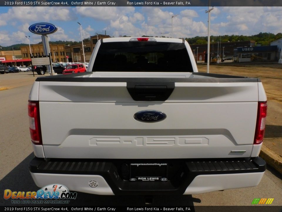 2019 Ford F150 STX SuperCrew 4x4 Oxford White / Earth Gray Photo #3