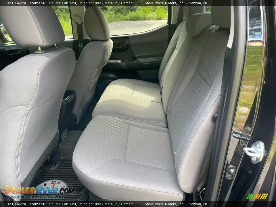 Rear Seat of 2021 Toyota Tacoma SR5 Double Cab 4x4 Photo #14