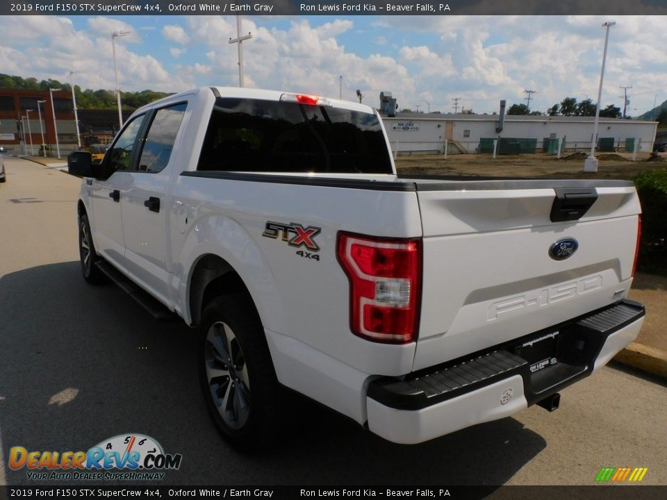 2019 Ford F150 STX SuperCrew 4x4 Oxford White / Earth Gray Photo #5