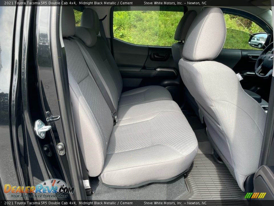 Rear Seat of 2021 Toyota Tacoma SR5 Double Cab 4x4 Photo #15