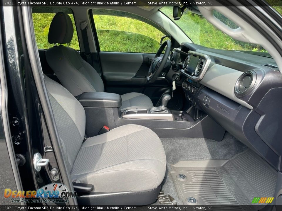 Front Seat of 2021 Toyota Tacoma SR5 Double Cab 4x4 Photo #16
