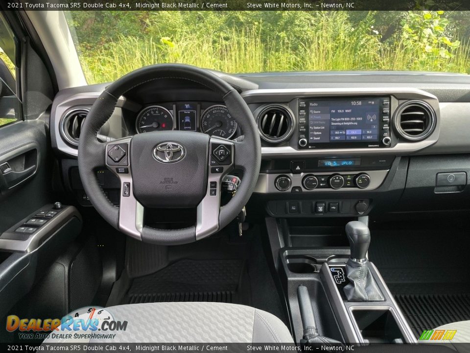 Dashboard of 2021 Toyota Tacoma SR5 Double Cab 4x4 Photo #17