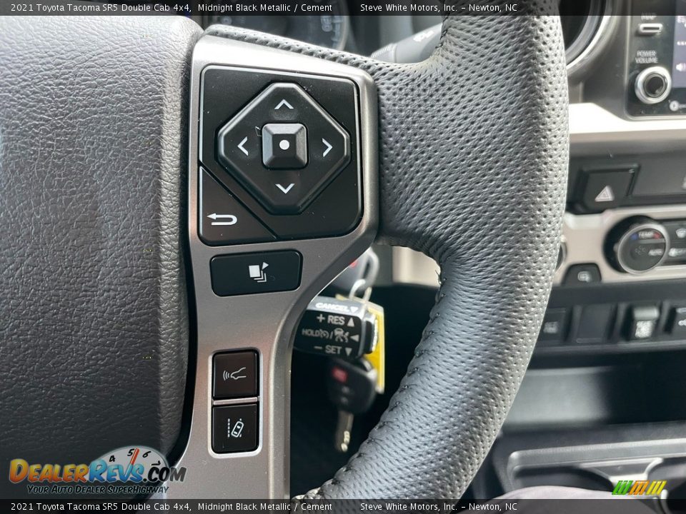 2021 Toyota Tacoma SR5 Double Cab 4x4 Steering Wheel Photo #19