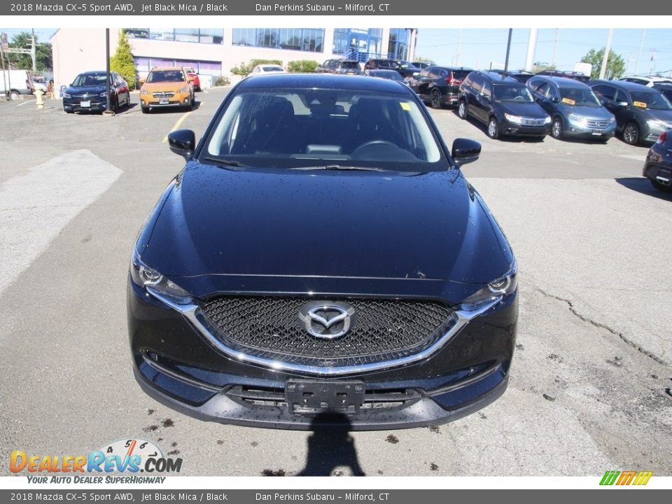 2018 Mazda CX-5 Sport AWD Jet Black Mica / Black Photo #2