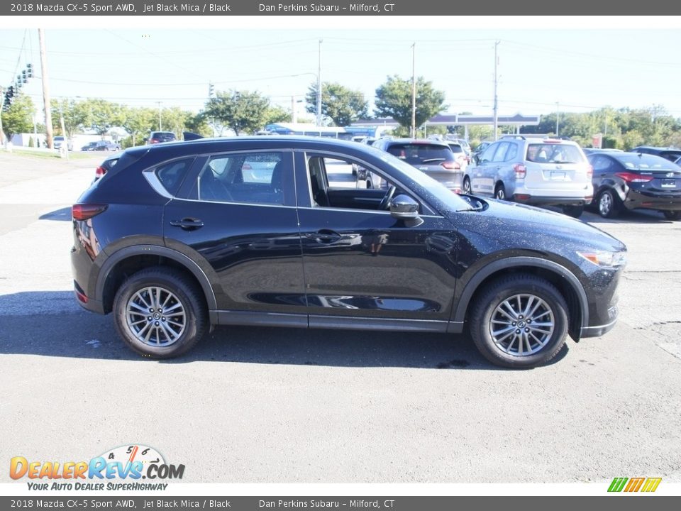 2018 Mazda CX-5 Sport AWD Jet Black Mica / Black Photo #4