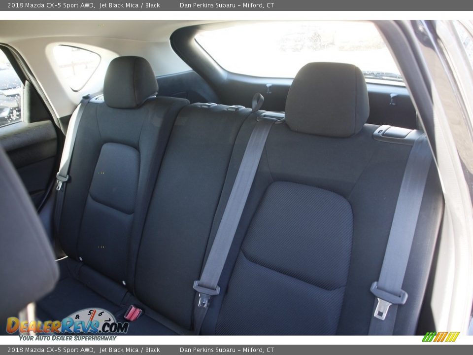 2018 Mazda CX-5 Sport AWD Jet Black Mica / Black Photo #12
