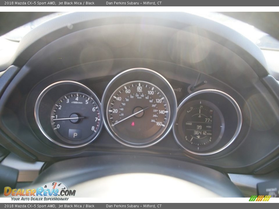 2018 Mazda CX-5 Sport AWD Jet Black Mica / Black Photo #17