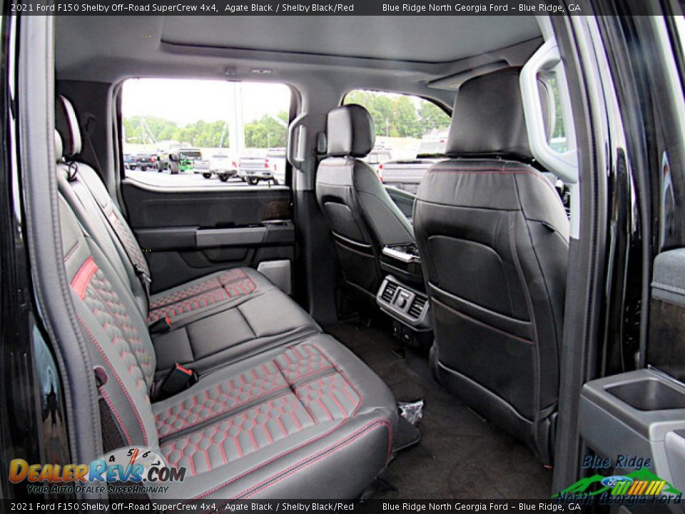 Rear Seat of 2021 Ford F150 Shelby Off-Road SuperCrew 4x4 Photo #18