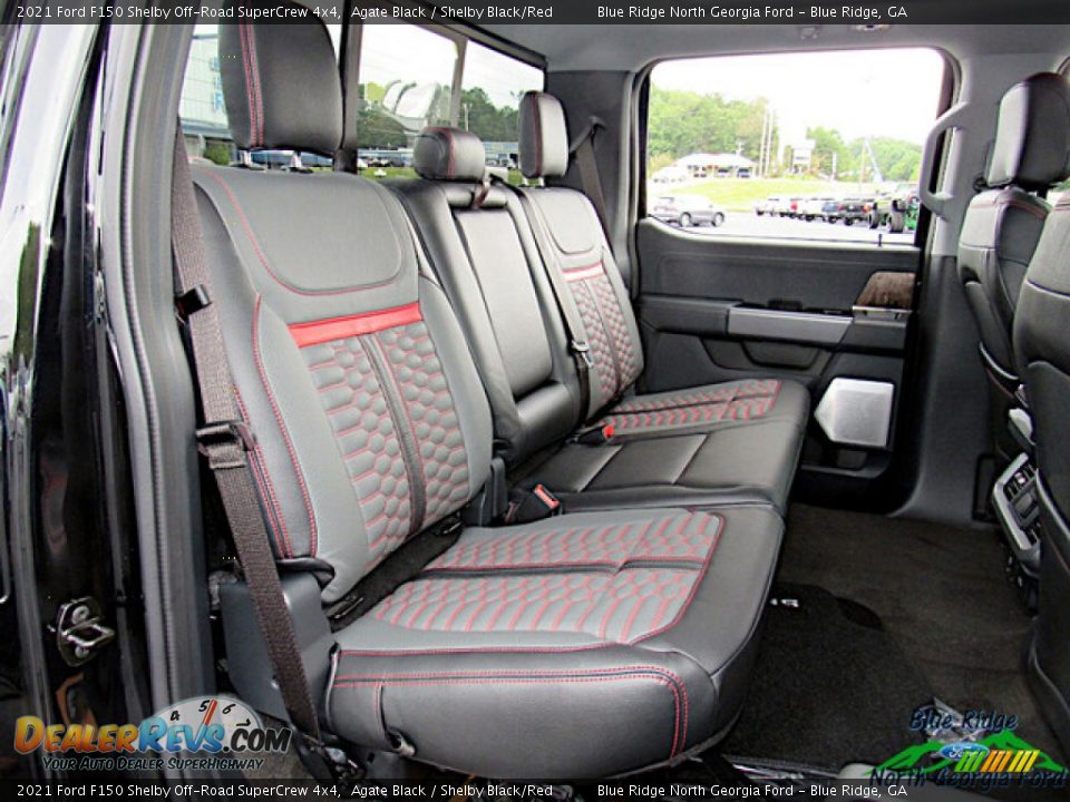 Rear Seat of 2021 Ford F150 Shelby Off-Road SuperCrew 4x4 Photo #19