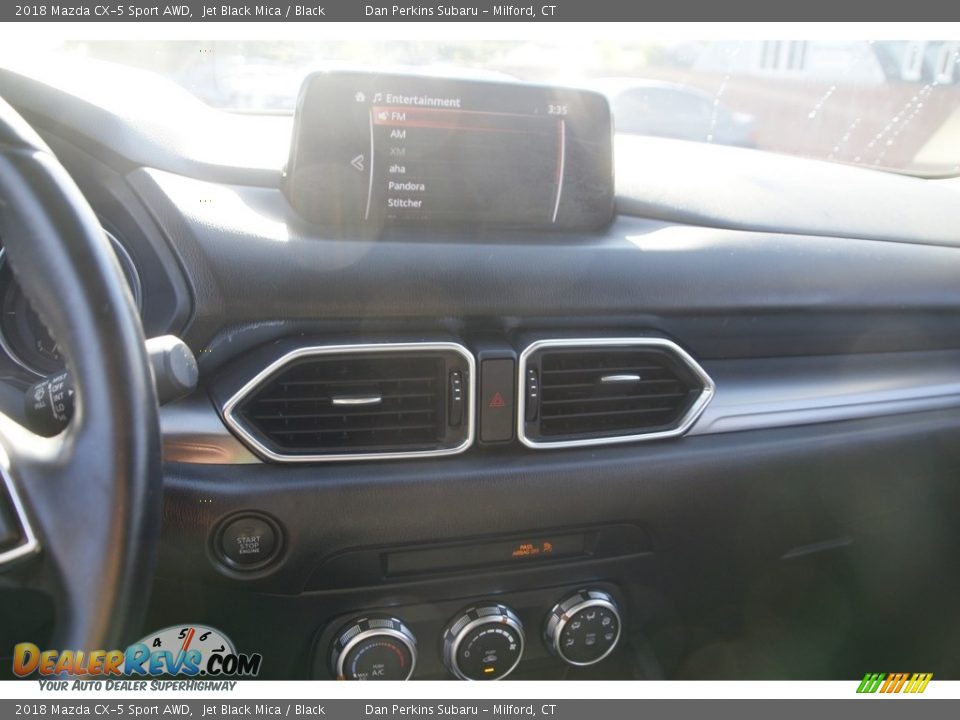 2018 Mazda CX-5 Sport AWD Jet Black Mica / Black Photo #18