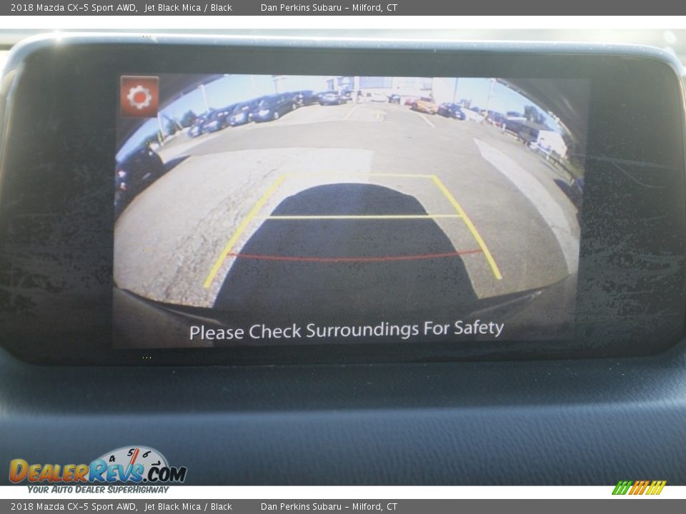 2018 Mazda CX-5 Sport AWD Jet Black Mica / Black Photo #19