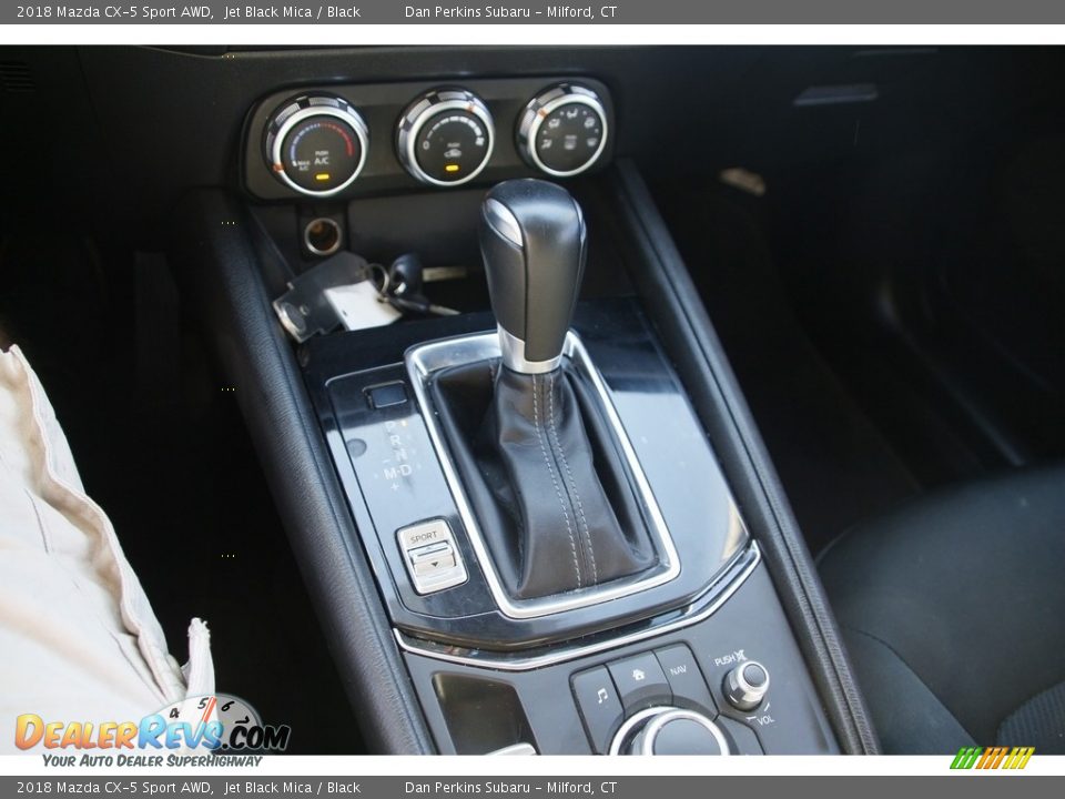 2018 Mazda CX-5 Sport AWD Jet Black Mica / Black Photo #20