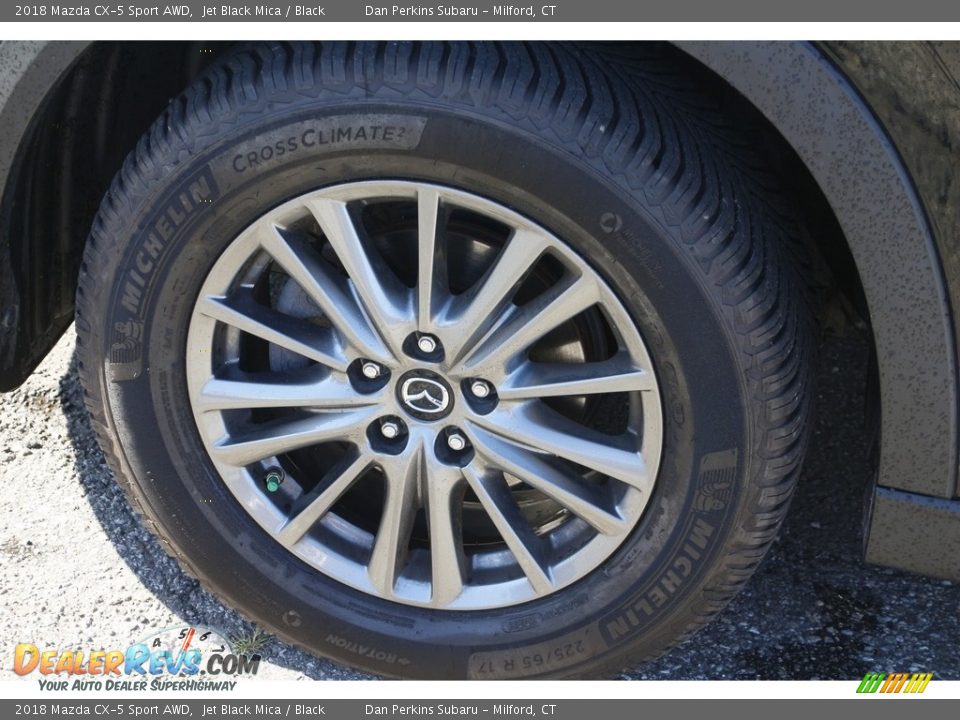 2018 Mazda CX-5 Sport AWD Jet Black Mica / Black Photo #21
