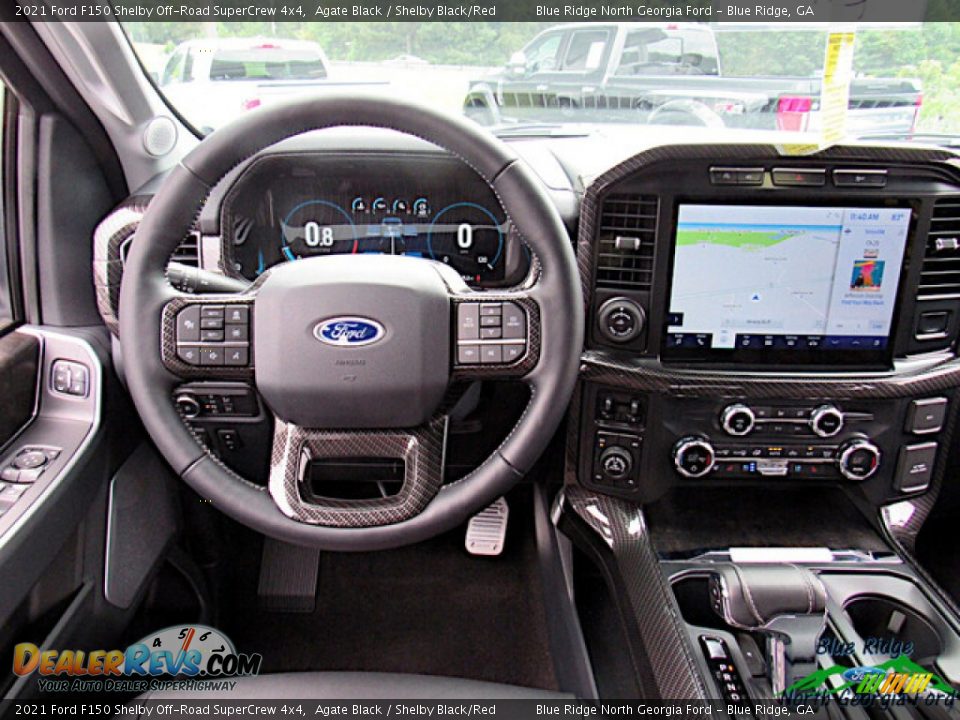 Dashboard of 2021 Ford F150 Shelby Off-Road SuperCrew 4x4 Photo #23