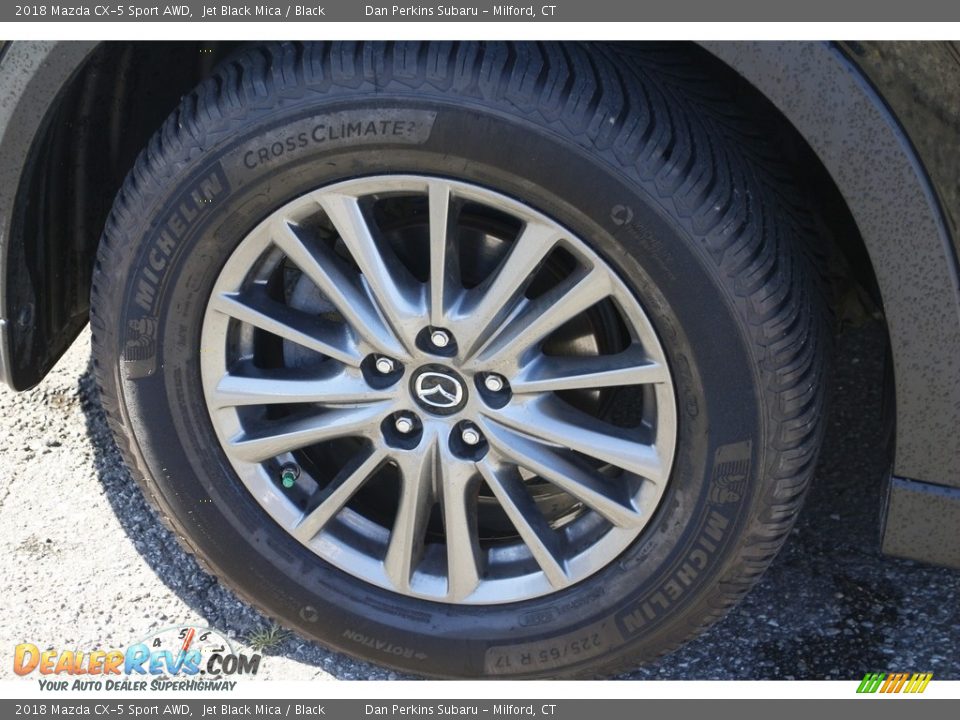 2018 Mazda CX-5 Sport AWD Jet Black Mica / Black Photo #22