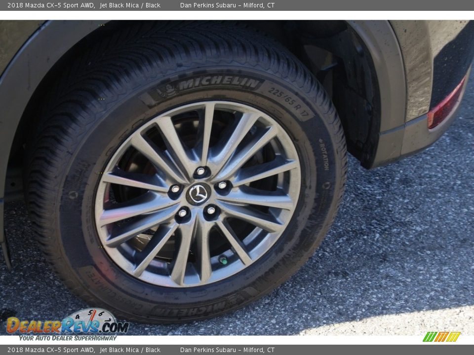 2018 Mazda CX-5 Sport AWD Jet Black Mica / Black Photo #23
