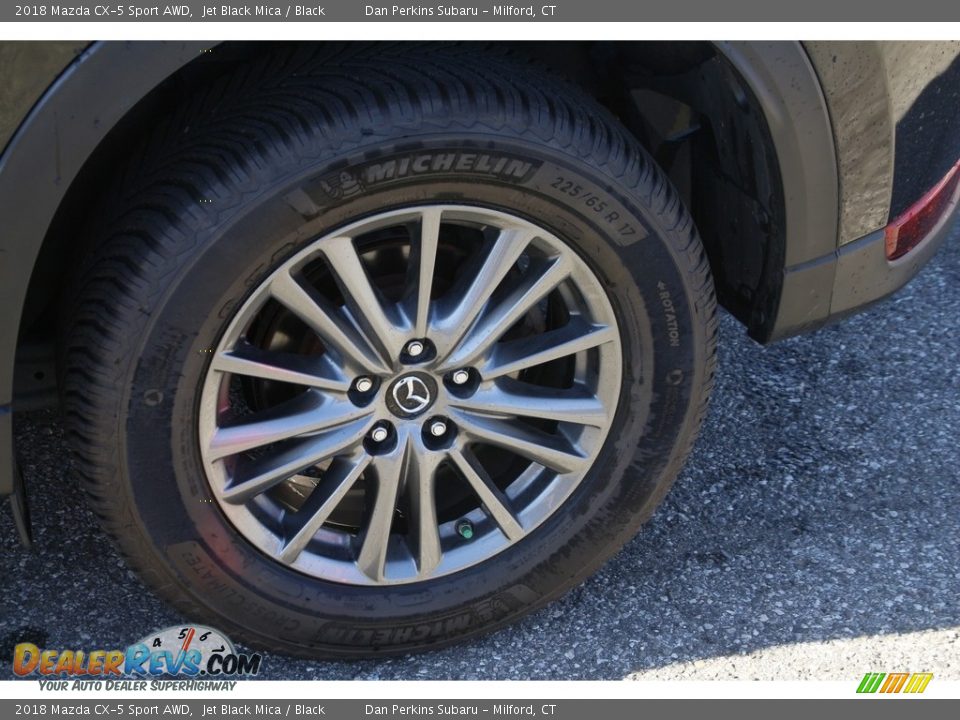 2018 Mazda CX-5 Sport AWD Jet Black Mica / Black Photo #24