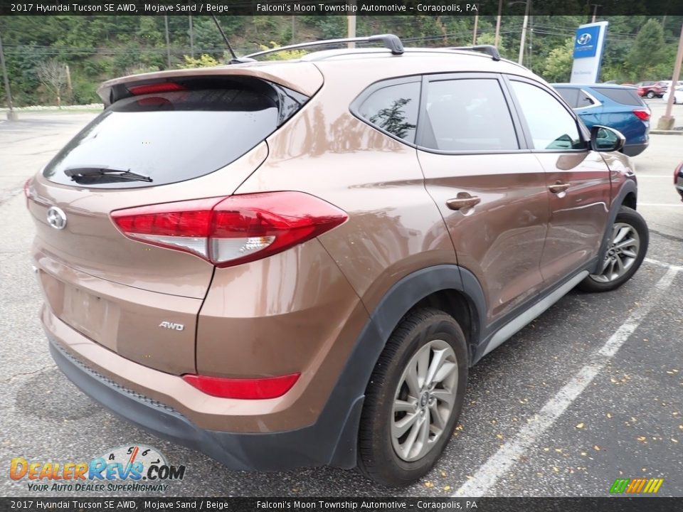 2017 Hyundai Tucson SE AWD Mojave Sand / Beige Photo #4