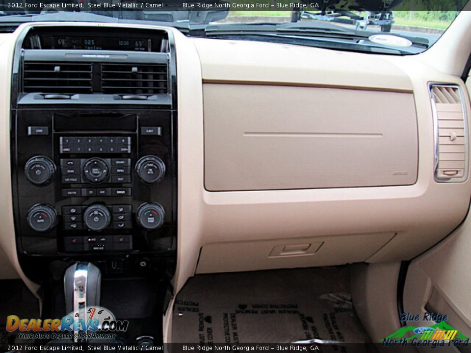 2012 Ford Escape Limited Steel Blue Metallic / Camel Photo #16