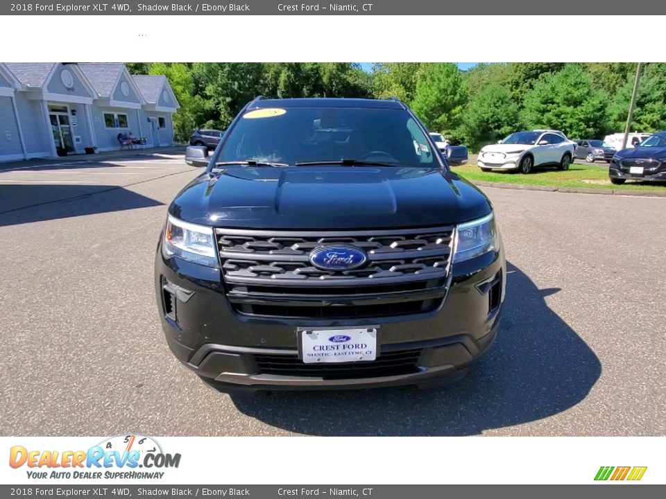2018 Ford Explorer XLT 4WD Shadow Black / Ebony Black Photo #2