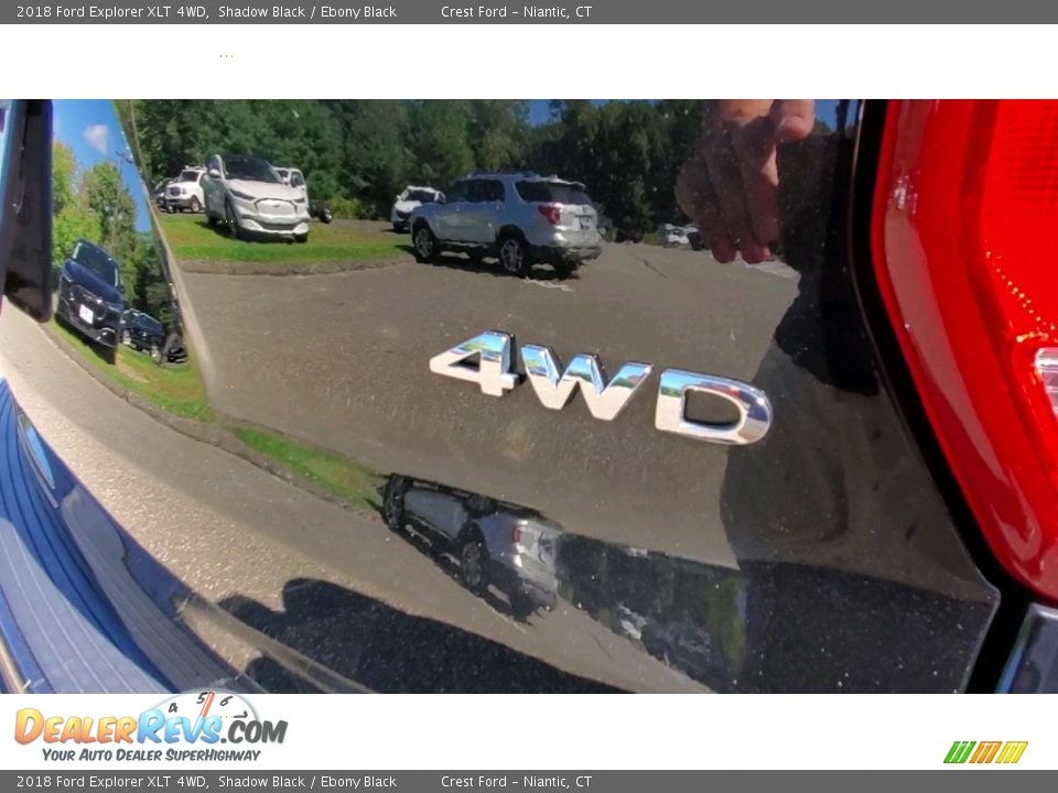 2018 Ford Explorer XLT 4WD Shadow Black / Ebony Black Photo #9
