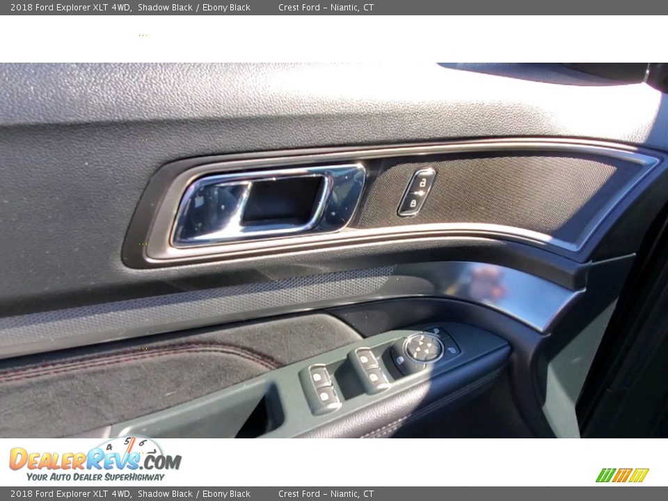 2018 Ford Explorer XLT 4WD Shadow Black / Ebony Black Photo #13