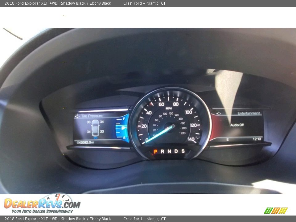 2018 Ford Explorer XLT 4WD Shadow Black / Ebony Black Photo #14